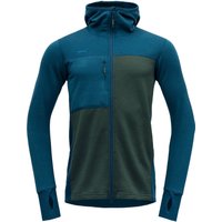 Devold Herren Nibba Hiking Man Jacket W/Hood Sweatshirt, Flut, L