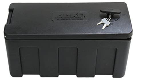 p4U Robuste Staubox Deichselbox AL-KO Alko Kunststoff 515 x 225 x 275mm abschließbar Vox Aufbewahrungsbox Anhänger Trailer 1224324
