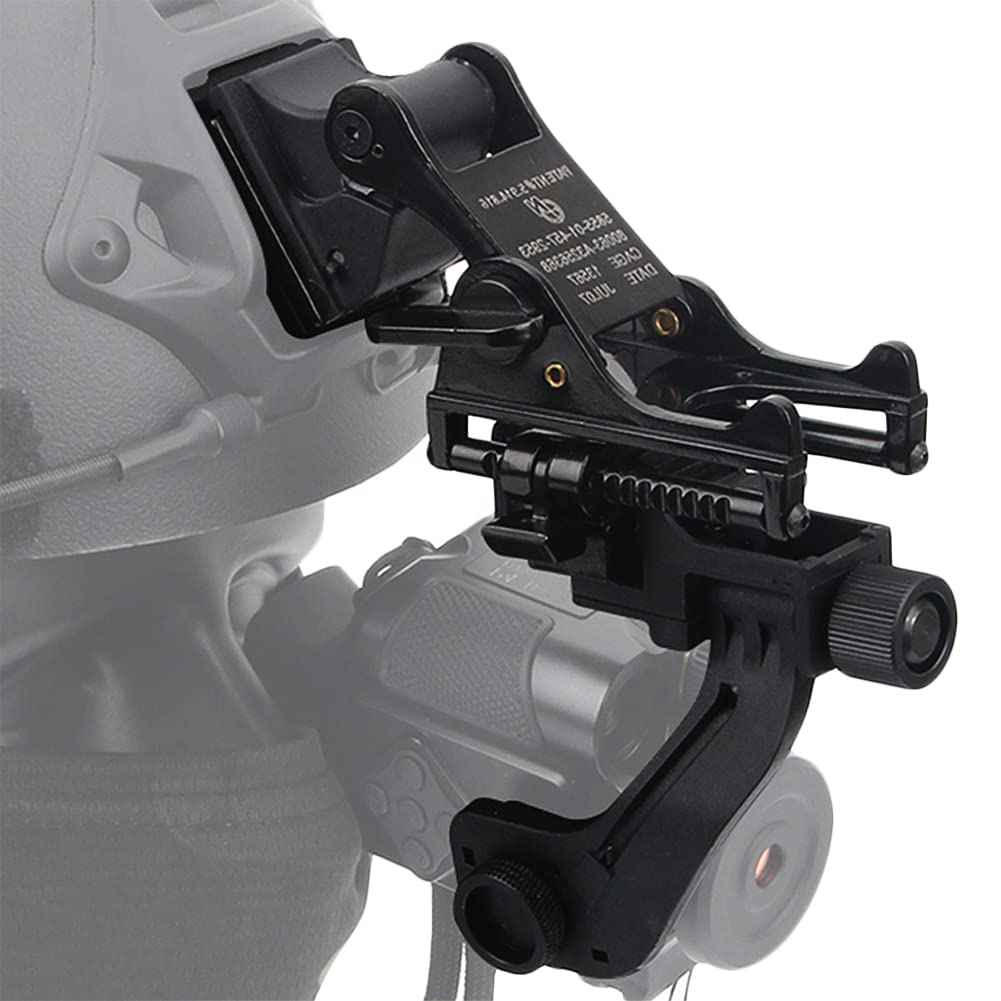 NVG Metall-Mont Adapter mit Aluminum-Alloy J Arm für NVG NVG PVS-14 Night Vision Monocular Night Vision Helmet Accessories,Sets