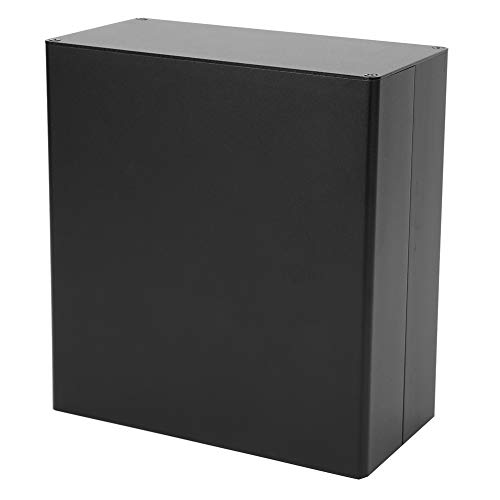 Aluminium Projektbox, 80x160x170mm Aluminiumbox, Mattschwarze Elektrische Box DIY PCB Junction Wärmeableitungsgehäuse