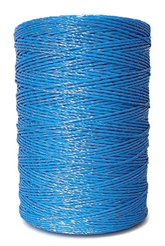 ARNDT Weidezaunlitze Wildabwehr 1000m, 2mm, 6x0,2mm Niroleiter blau