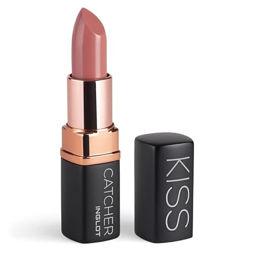 Inglot Kiss Catcher Lipstick Kollektion Lippenstift mit angenehm cremiger Formel und dezentem, schimmerndem Finish Rosie Cocoa 920