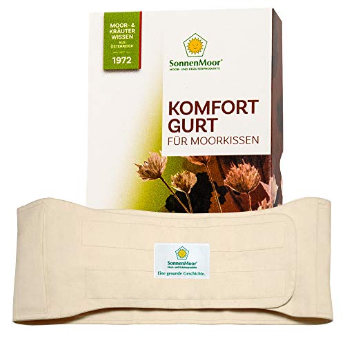 SonnenMoor Komfortgurt für das Moorkissen Medi, aus naturbelasserner, Baumwolle
