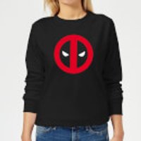 Marvel Deadpool Clean Logo Frauen Sweatshirt - Schwarz - XL - Schwarz