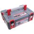 CONNEX Systembox, BxHxT: 44,3 x 15,1 x 31 cm, Kunststoff / Aluminium - grau