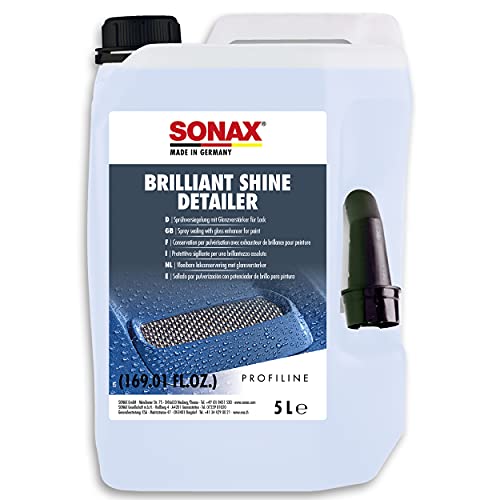 SONAX PROFILINE BrilliantShine Detailer (5 Liter) Sprühkonservierer und Glanzverstärker für das schnellste Lackfinish | Art-Nr. 02875000