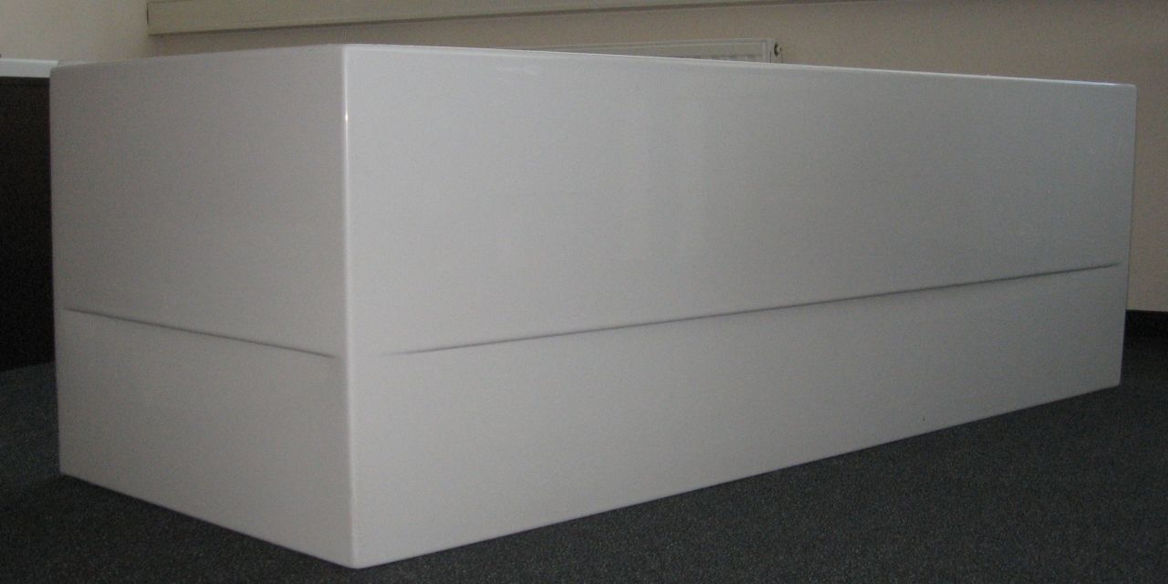 Ottofond Acrylschürze Galia I 160 cm, weiß, Modell A