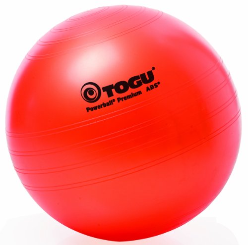 Togu Gymnastikball Powerball Premium ABS (Berstsicher), orange, 55 cm