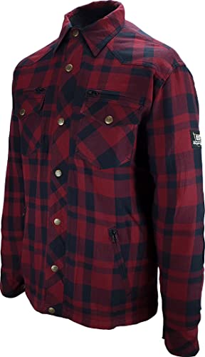 Bores Lumberjack Shirt (Red/Black,3XL)