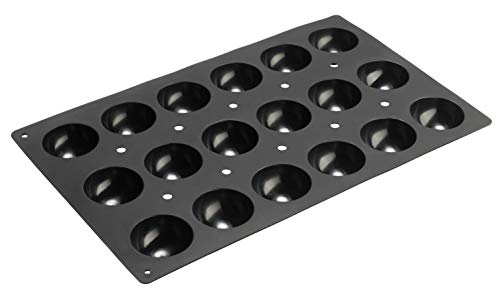 Lurch Silikonbackform, Silikon, schwarz, 53 x 32,5 cm