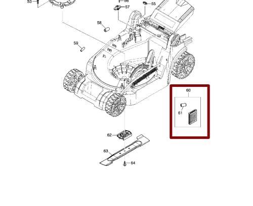 Makita 632P17-7 Regler für Modell DLM382 Rasenmäher/Strimmer