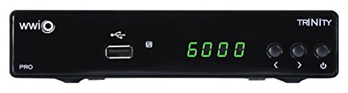 WWiO TRINITY PRO DVB-S2 Receiver Einkabeltauglich, Front-USB