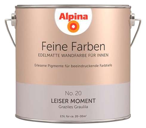 Alpina Wand- und Deckenfarbe "Feine Farben No. 20 Leiser Moment"
