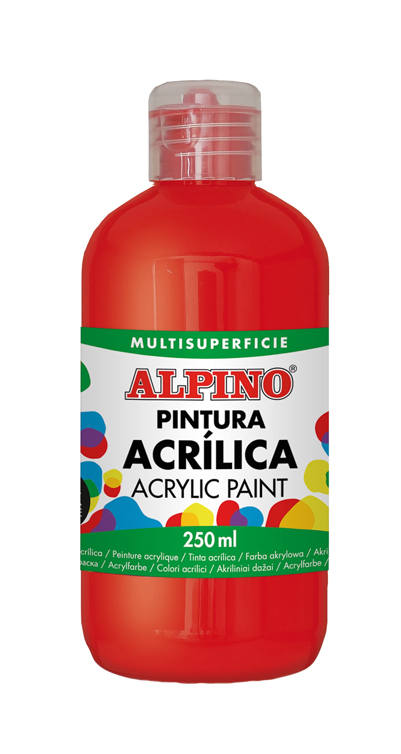 Alpino dv000024 Trinkflasche Acrylfarbe ESCOLAR