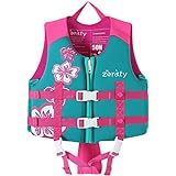 Zeraty Kinder Schwimmweste für Kleinkinder mit Armbändern Floatation Sleeves Alter 1-9 Jahre / 22-50 lbs/Rosa