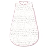 Amazing Baby von SwaddleDesigns, toller Babyschlafsack aus Microfleece mit 2-Weg-Reißverschluss, verspielte Punkte, Pink, Groß, 12-18 Monate
