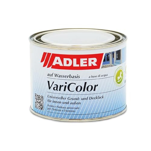 ADLER Varicolor 2in1 Acryl Buntlack für Innen und Außen - 375 ml RAL1001 Beige Beige - Wetterfester Lack und Grundierung - matt