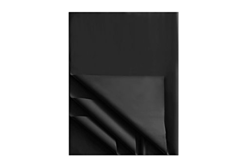 Carte Dozio - Schwarzes Seidenpapier - 50 Blatt pro Packung - F.to cm 76 x 100-21 g/m²