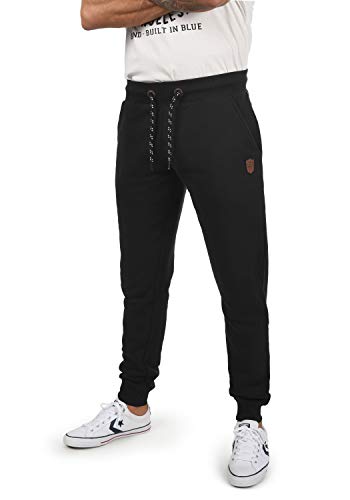 Indicode Hultop Herren Sweatpants Jogginghose Sporthose Regular Fit, Größe:XXL, Farbe:Black (999)