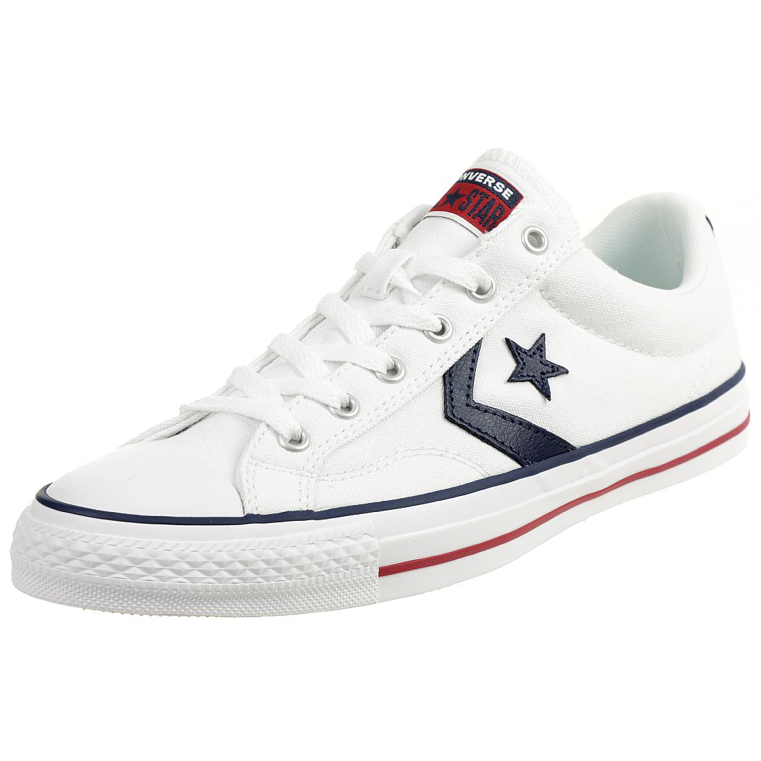 Converse STAR PLAYER OX Schuhe Sneaker Canvas Unisex Weiss 144151C 36.5 EU