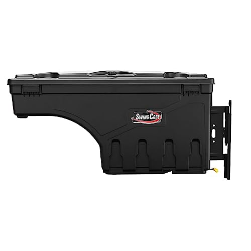 Undercover SwingCase LKW-Bett-Aufbewahrungsbox | SC302P | passend für 2019–2023 Dodge Ram 1500/2500 Beifahrerseite, schwarz