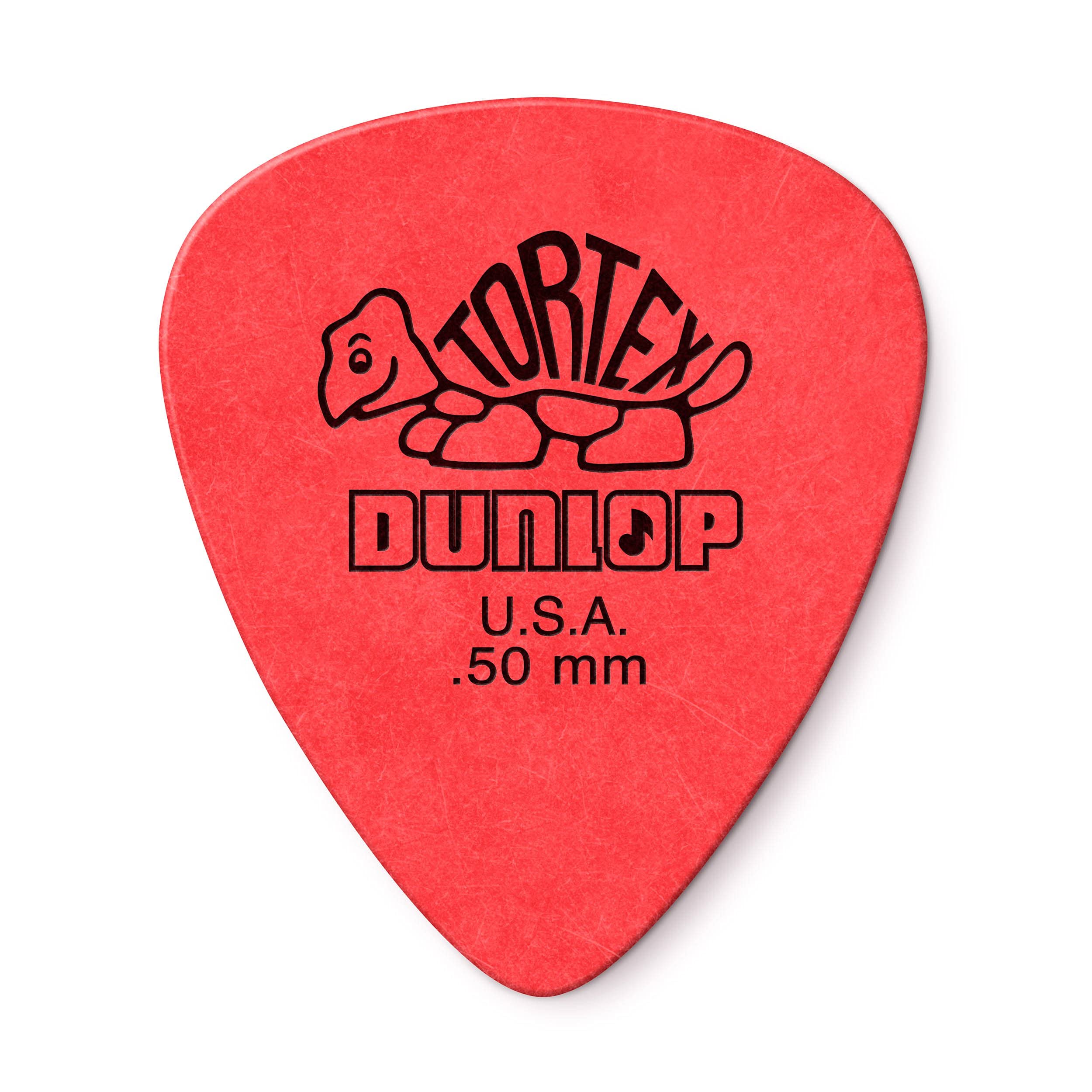 Médiators Jim Dunlop 0,50mm Tortex 0,50mm sachet de 72