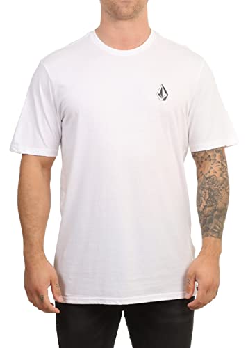 Volcom Herren Stone Ss Tee T-Shirt, Iconic White, X-Groß