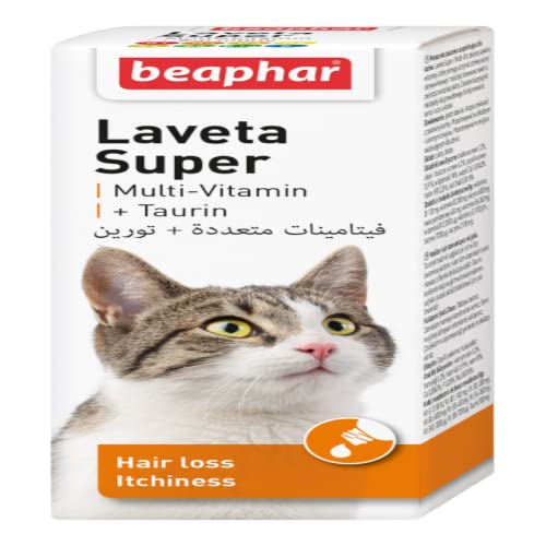 Beaphar Laveta Super Cat 50ML - Präparat zur Verbesserung der Haarkondition bei Katzen