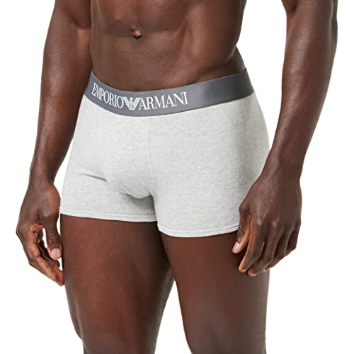 Emporio Armani Underwear Herren 111389CC729 Retroshorts, Grau (Grigio Melange 00048), Medium