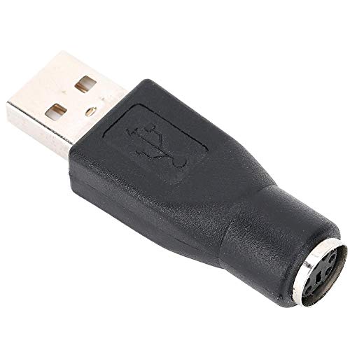 Wendry PS2 zu USB Adapter, 5PCS USB Stecker zu PS/2 Buchse Adapter Konverter für Tastatur Maus USB Adapter, Plug and Play