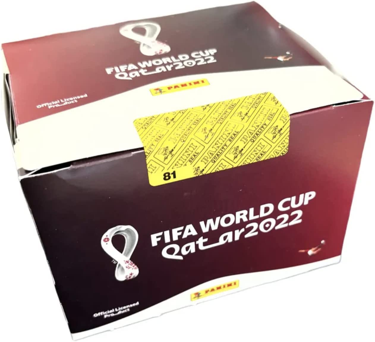 Panini WM Sticker - FIFA World Cup Qatar 2022™ - Offizielle Stickerkollektion (Box mit 100 Tüten)