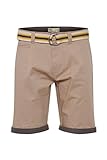 !Solid SDLagos Herren Chino Shorts Bermuda Kurze Hose mit Gürtel und Stretch Regular Fit, Größe:XL, Farbe:Dune (5409)