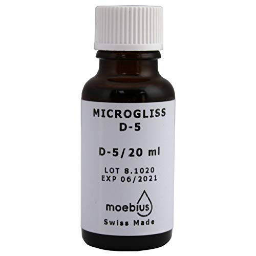 Moebius Microgliss D-5 Uhrenöl, Schweizer Schmiermittel, 20 ml