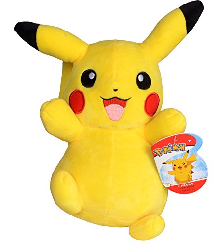 Pokemon 95211 Pikachu Plüsch, 20,3 cm, Gelb
