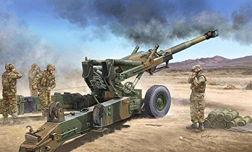 Trumpeter 02306 Modellbausatz US M198 155mm Medium Towed Howitzer Early Version