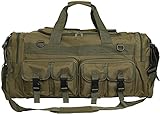Sport Tent Reisetasche Große Handgepäck Gepäck Duffel Bag 50L Tasche für Urlaub Sport Camping Herren Sporttasche mit Schultergurt Armeegrün