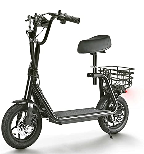 E-Roller Power Seat 2.0", Mofa, deutsche Straßenzulassung, Elektroroller, 25 km/h, 19 kg, herausnehmbarer Lithium-Ionen-Akku (36V/10Ah-Akku)