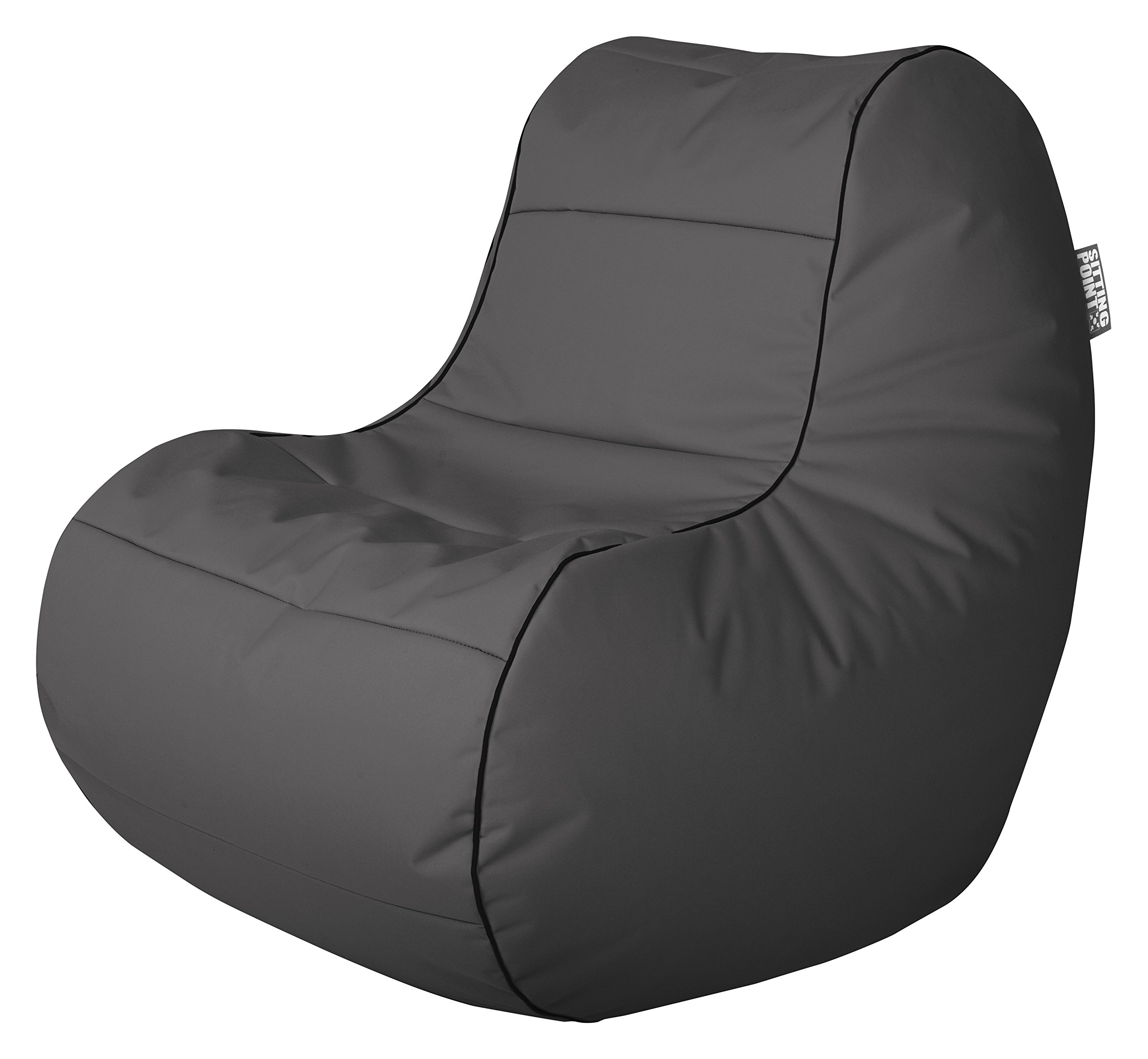 SITTING POINT only by MAGMA Sitzsack Scuba Chilly Bean anthrazit (Outdoorgeeignet)