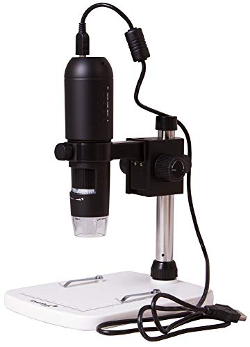 Levenhuk DTX TV Digitalmikroskop mit 3-Mpx-Kamera und Software, Kompatibel mit Windows und Mac OS