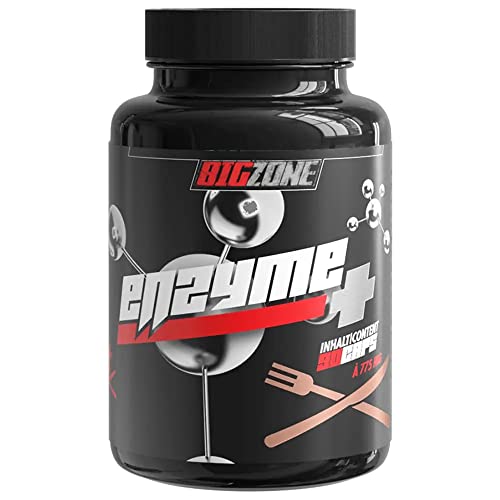Big Zone Enzyme+ (90 Kapseln) | Enzyme Verdauung/Verdauungsenzyme | Kann Magen & Verdauungsbeschwerden lindern