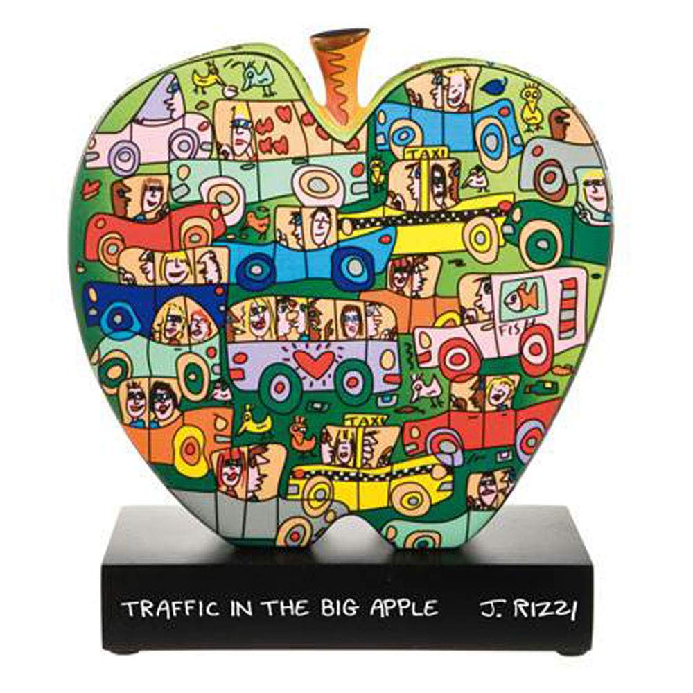 Goebel Traffic in The Big Apple - Figur Pop Art James Rizzi Bunt Porzellan 26102301
