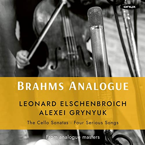 Brahms Analogue - Cellosonaten Nr.1 & 2/Vier Ernste Gesänge op.121 (arr. für Violoncello und Klavier) [Vinyl LP]