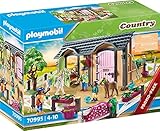 PLAYMOBIL Country 70995 Reitunterricht mit Pferdeboxen, Spielzeug für Kinder ab 4 Jahren