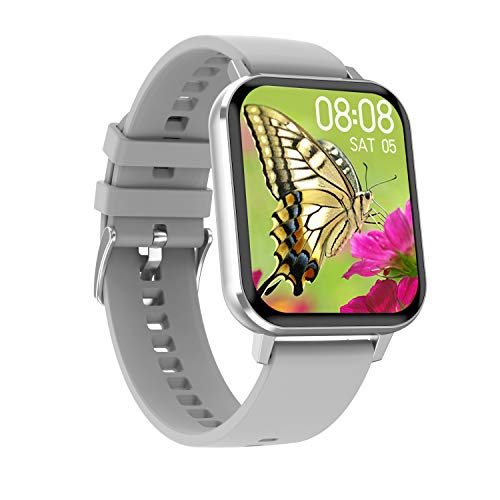 NW Smartwatch, 4,5 cm (1,78 Zoll) LCD-Farbbildschirm, Fitness-Aktivitätstracker, Herzfrequenzmesser, IP68 wasserdichte Smartwatch mit Gesundheitsschlafüberwachung, Smartwatch für Android- und