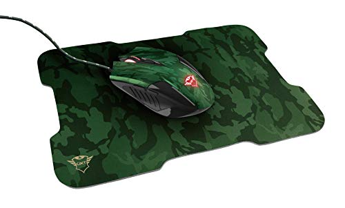 Trust Gaming GXT 781 Rixa - Maus - rechts- und linkshändig - optisch - 6 Tasten - kabelgebunden - USB - Camouflage (23611)