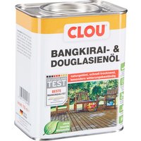 Clou Bangkirai Holzöl: Schutz, Pflege & Auffrischung für Aussen, Kinderfreundlich, UV-Schutz, 750 ml