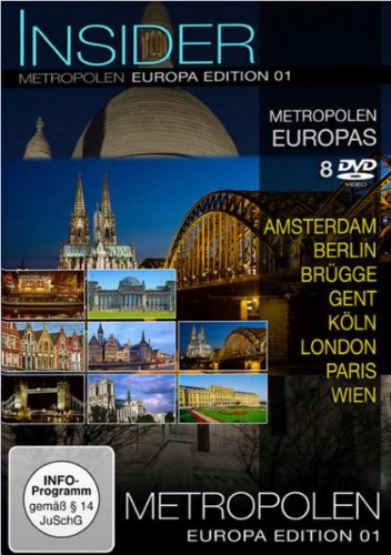 Insider Metropolen - Europa-Edition Vol. 1 ( 8 DVDs )