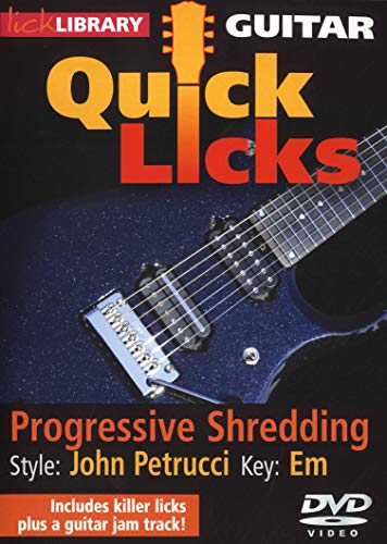 Guitar Quick Licks - Progressive Shredding/John Petrucci