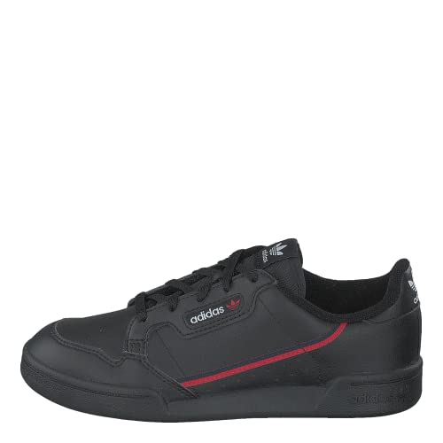 adidas Unisex-Kinder Continental 80 C Sneaker, Schwarz (Core Black/Scarlet/Collegiate Navy 0), 30 EU