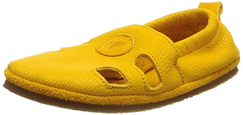POLOLO Unisex Kinderschuh, Barfuss Schuh für den Sommer, Gelb, flach